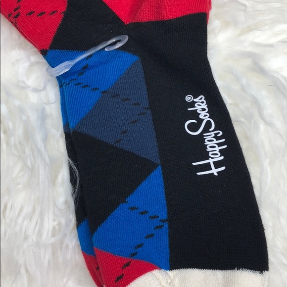 NWT happy socks argyle print - Picture 2 of 4